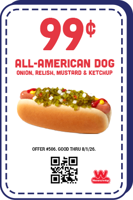 99¢ - All-American Dog Coupon