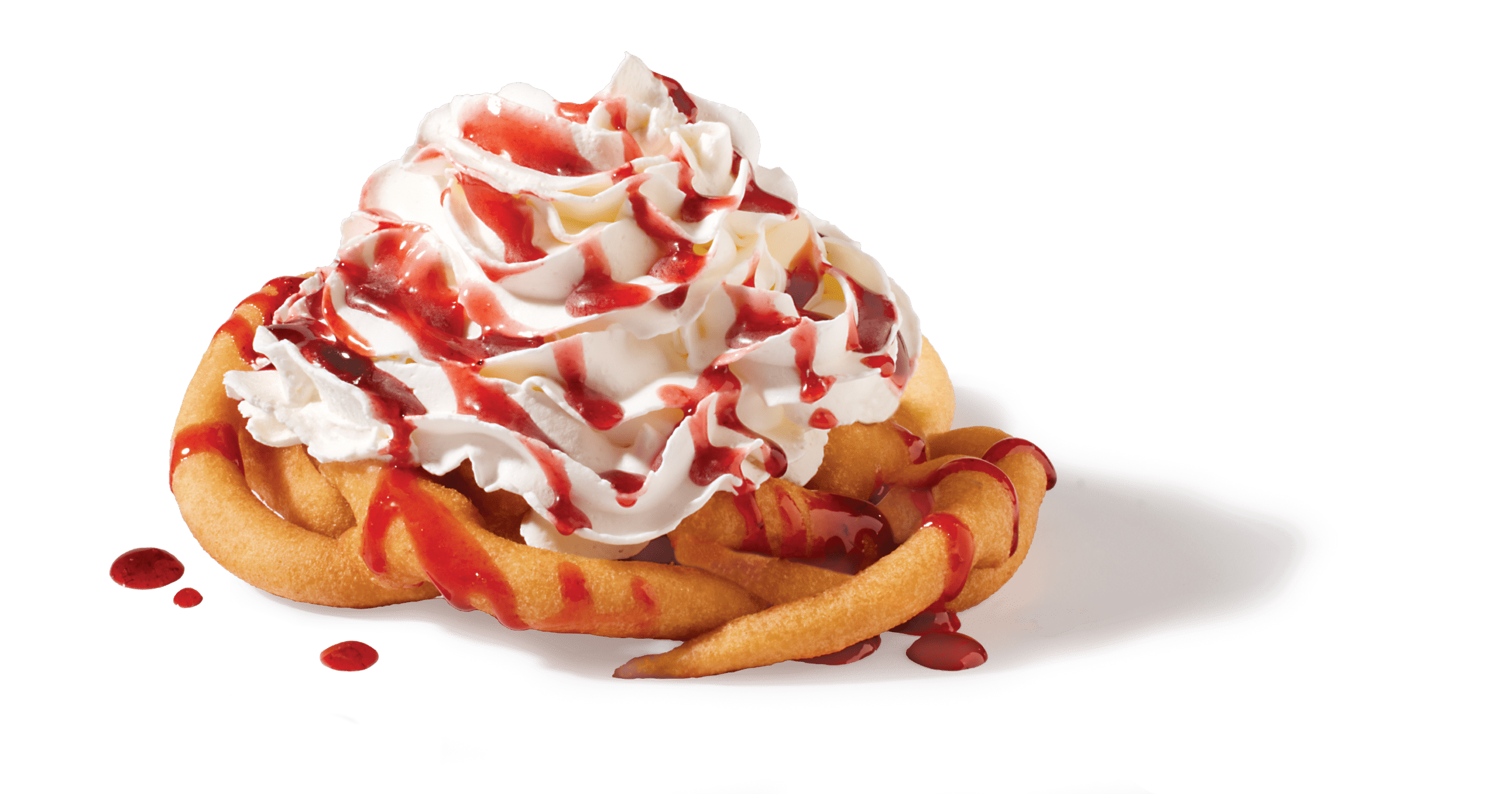 Strawberry Funnel Cake