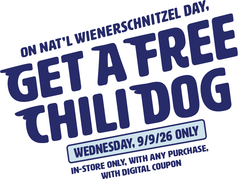 National Wienerschnitzel Day - Get a free chili dog